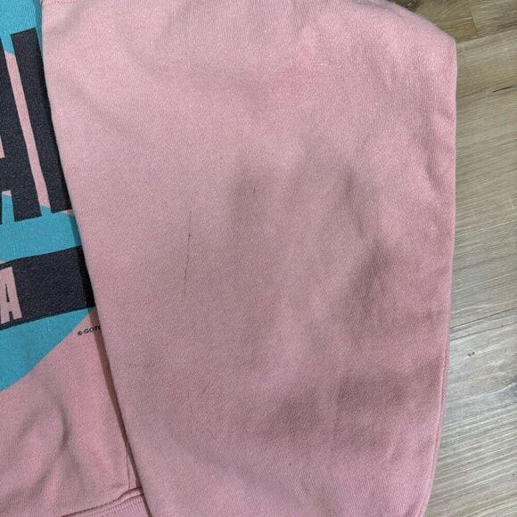 Vintage Gotcha Sportswear Women's S Make Waves Crewneck Sweatshirt Pink Lounge - Picture 5 of 7